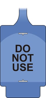 Picture of AssetTag Flex - Do not use 1 (Pk 50 Blue) - [SCXO-CI-TGF0550B]