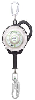 picture of Kratos Triton Retractable Waterproof Fall Arrester With Steel Wire Rope - 10 Mtr - [KR-FA2041010] - (LP)