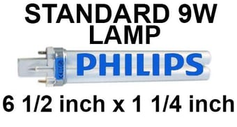 picture of Philips BL368 9 Watts Standard UV Lamp For Fly Killers - [BP-LL09WX-P]