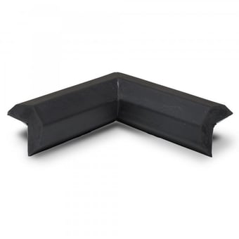 Picture of TRAFFIC LINE - Edge Protection - TRAPEZE - Internal Corners - SELF ADHESIVE - Black - [MV-422.18.012]