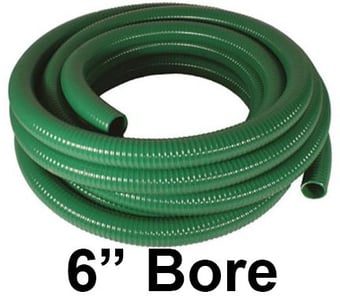 picture of Medium Duty Suction Hose 6" Bore - Price Per Metre - [HP-MDS600]
