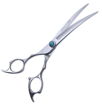 picture of Wow Grooming Essential Curved Newcomers Pet Scissor 7 Inch - [WG-GAC700C]