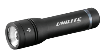 Picture of UniLite - Aluminium Focus LED Flashlight - 4 x AAA - 450 Lumen White CREE LED - [UL-UK-F4] - (DISC-R)