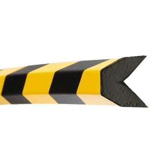 Picture of Moravia 1000mm Yellow/Black Magnetic Traffic-line Edge Protection - Trapeze 40/40mm - [MV-422.23.243]
