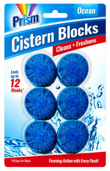 picture of Prism Ocean Toilet Cistern Cleaning Blocks - Pack of 6 - [OTL-306224]