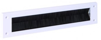 picture of WARMSEAL - Letterbox Draught Excluder - White - 43mm x 275mm - [CI-G60201] - (DISC-W)