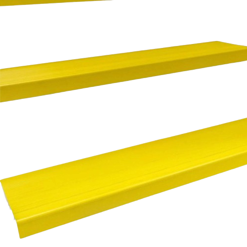 Stair Protection Square Nosing Yellow - 760mm x 185mm - [OS-97/001/033]
