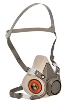 Picture of 3M Reusable Low Maintenance Half Face Mask Respirator - Medium - [3M-06962]