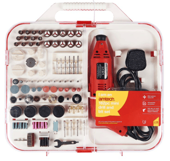 Picture of Amtech 162pc Mini Drill And Bit Set - [DK-F2830] - (DISC-R)