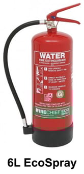 picture of Firechief Ecofriendly 6L EcoSpray Water Additive Fire Extinguisher - [HS-ESW6] - (LP)