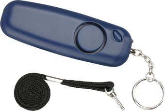 picture of Defender Slimline Dual Purpose Personal Safety Alarm - French Navy Blue - 130 dBs - [SO-AL00001]
