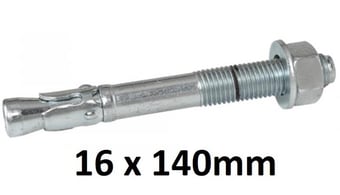 picture of Rawl Bolts 16 x 140mm - [MV-109.14.550]