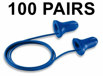 picture of Uvex - 100 Pairs - Uvex Hi-Com Detec Disposable Earplugs - [TU-2112.114]
