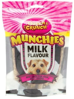 picture of Munch & Crunch Munchies Milk Flavour Dog Snack 250g - [PD-MC0035B]