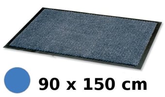 picture of Doortex VALUE Dust Control Door Mat - 90 x 150cm - Polypropylene Blue - [SP-595172] - (DISC-R)