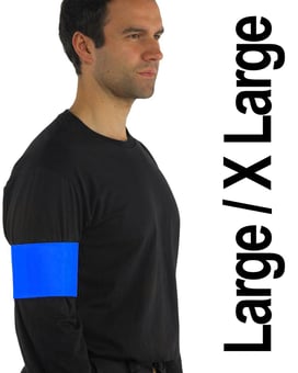 picture of Yoko Waterproof Blue Arm Band Large/X Large 10 x 55cm - Single - [YO-HVW066-BLUE-L/XL]