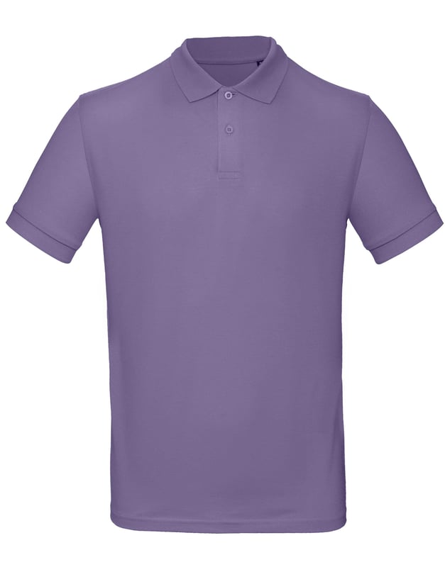 picture of B&C Men's Organic Inspire Polo - Millennial Lilac - BT-PM430-MLIL