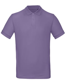 picture of B&C Men's Organic Inspire Polo - Millennial Lilac Pink - RLW-BA260MLIL