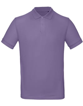 Picture of B&C Men's Organic Inspire Polo - Millennial Lilac Pink - BT-PM430-MLIL