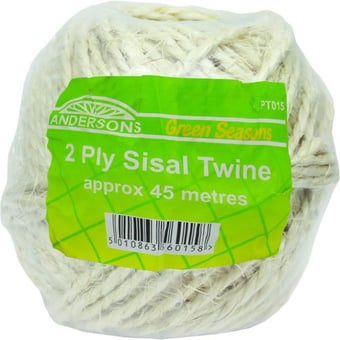 picture of Andersons - 150g x 2 Ply Sisal General Purpose Natural Twine - [CI-PT015]