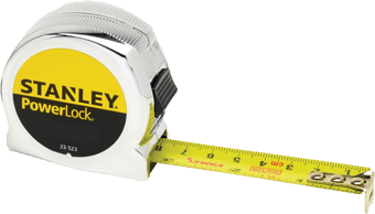 Picture of Stanley Tools - PowerLock Classic Pocket Tape 10m/33ft (Width 25mm) - [TB-STA033443]