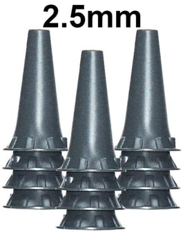 picture of Kawe Piccolight Specula - 2.5mm - Black - Pack of 100 - [ML-W57602BK]