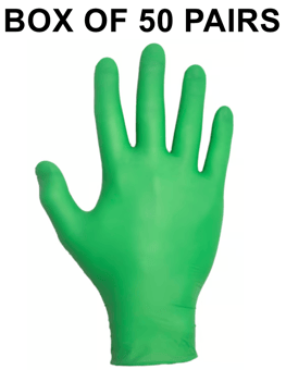 picture of TraffiGlove Sustain Biodegradable Nitrile Disposable Glove - Box of 50 Pairs - TS-TD04