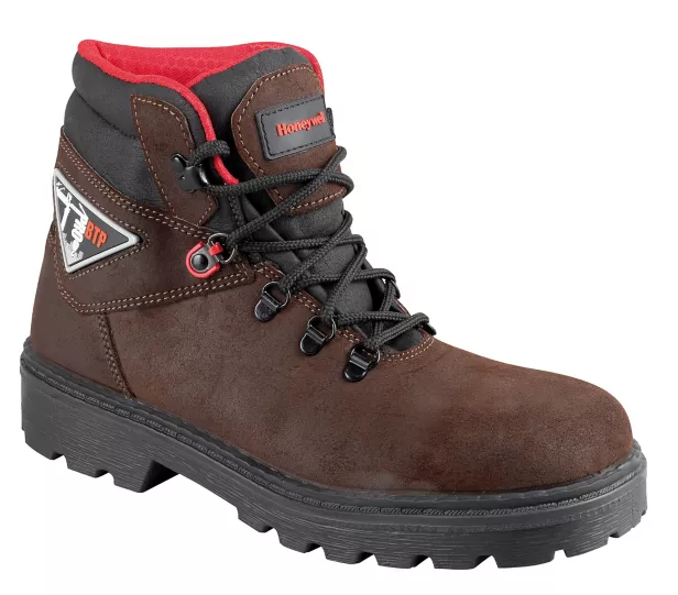 Honeywell Bacou PRO BTP Water-Resistant Oiled Leather Upper Safety Boots - S3 CI SRC - HW-6246150