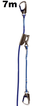 picture of IKAR Adjustable Work Positioning & Fall Restraint System - Length 7m - EN1891 & EN358:2002 - [IK-2WPK700]