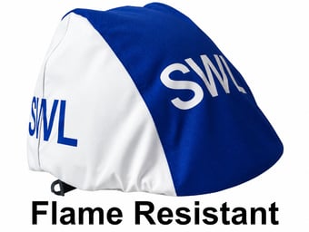 picture of Safe Working Leader (SWL) Flame Resistant Safety Helmet Cover - [IH-COV-SWL] - (OS)