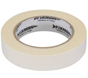 picture of Low Tack Crepe Paper Masking Tape - Cream - 25mm x 50mm - [SI-193178]