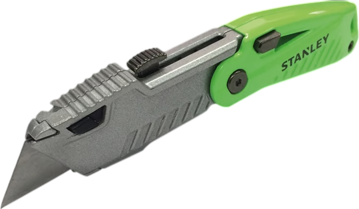 Stanley Tools - High Viz Fatmax Folding Knife - [TB-STA010823] - (DISC-W)