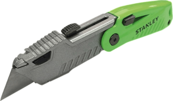 picture of Stanley Tools - High Viz Fatmax Folding Knife - [TB-STA010823] - (DISC-W)
