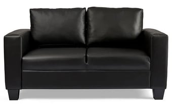 picture of Alba Sofa in a Box 2 Seater - Black - [ABF-ABD-SOFA-BLK-2S]