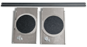 picture of Turning Radius Plates - Stainless Steel For Lifts - [PSO-STP4190]