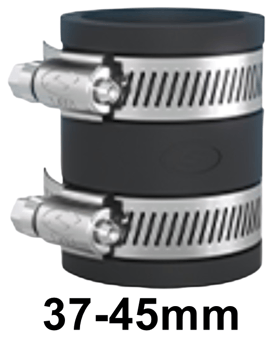 picture of Fernco PlumbQwik Coupling - 37-45mm - [FRN-PQ045]