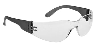 picture of Portwest - PW32 - Wrap Around Spectacle - Clear - [PW-PW32CLR]
