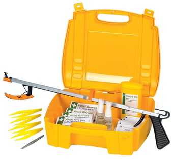 Picture of Evolution Sharps Disposal Kit In Yellow Plastic Case - [SA-K411]