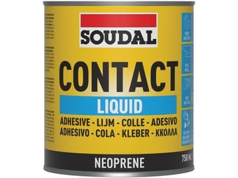picture of Soudal Contact Adhesive Liquid - Yellow - 750ml - [DK-DKSD131973]
