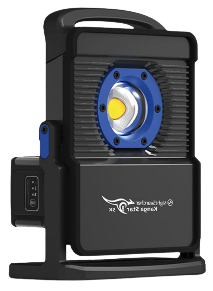 picture of Nightsearcher Kanga Star 5K Rechargeable Work Light - 3 in 1 Adaptor - [NS-NSKANGASTAR5K-B]