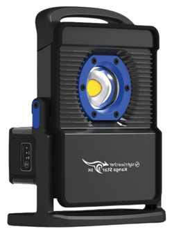 Picture of Nightsearcher Kanga Star 5K Rechargeable Work Light - 3 in 1 Adaptor - [NS-NSKANGASTAR5K-B]