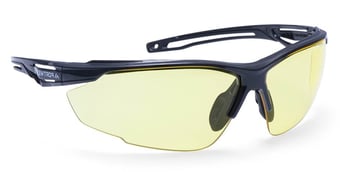 picture of Portwest PS36 - Anthracite Safety Glasses - Amber - [PW-PS36AMR]