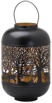 Picture of Hill Interiors Medium Glowray Christmas Dome Forest Lantern - [PRMH-HI-21107] - (HP)