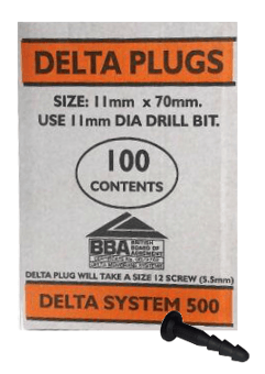 Picture of Delta Plugs Box of 100 - [DMPG-DEP]