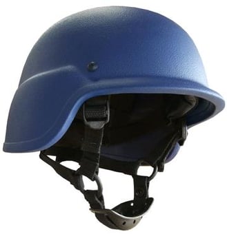 picture of Advanced Combat Helmet PASGT Navy Blue - Manufactured in the UK - As Supplied to The Foreign Office - VE-PASGT-NAVY