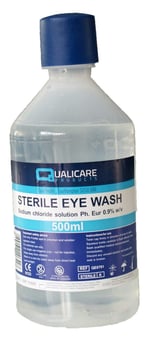 picture of Qualicare Eye Wash Solution - 500ml - [SHB-QE0701]