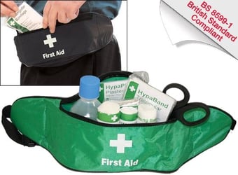 picture of British Standard Compliant Travel First Aid Kit in Bum Bag - [SA-K3011TR]