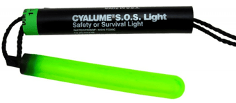 picture of Cyalume SOS Signaling & Rescue Light Green 8h - [CY-9-142740PF]