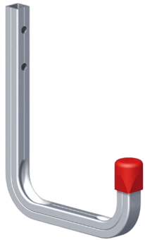 picture of Alfer Aluminium Wall Hook - 80 x 120mm - [PV-01903]