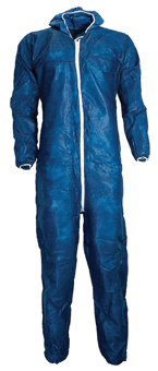 picture of Chemsplash Polypropylene Disposable Coverall - Blue - BG-2523-BLUE